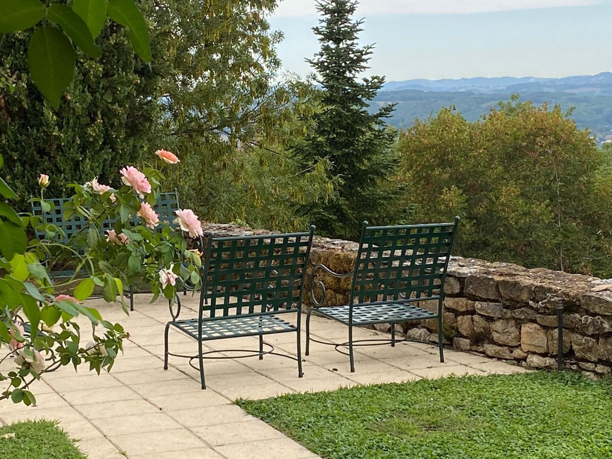 Bed and Breakfast Manoir De Rieuzal Loubressac Экстерьер фото