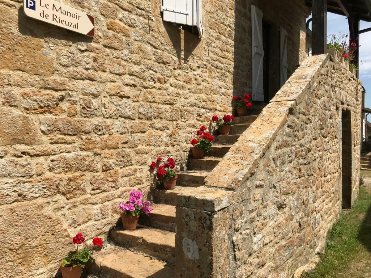 Bed and Breakfast Manoir De Rieuzal Loubressac Экстерьер фото