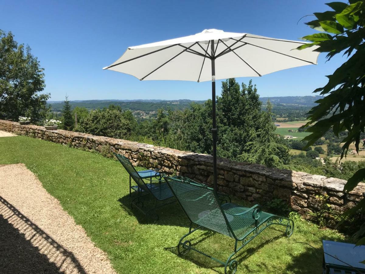 Bed and Breakfast Manoir De Rieuzal Loubressac Экстерьер фото